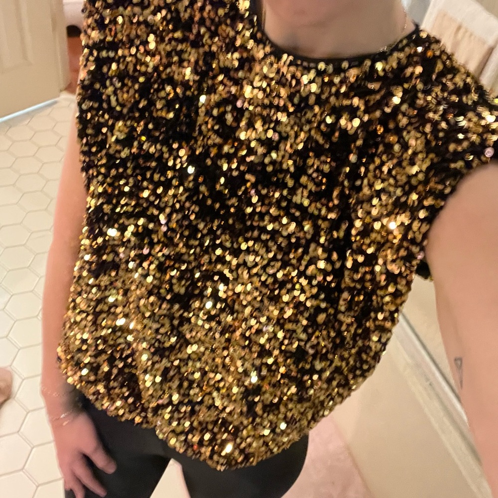 Buddy Love Gold Sequin Top | Taylor Swift | Eras Tour